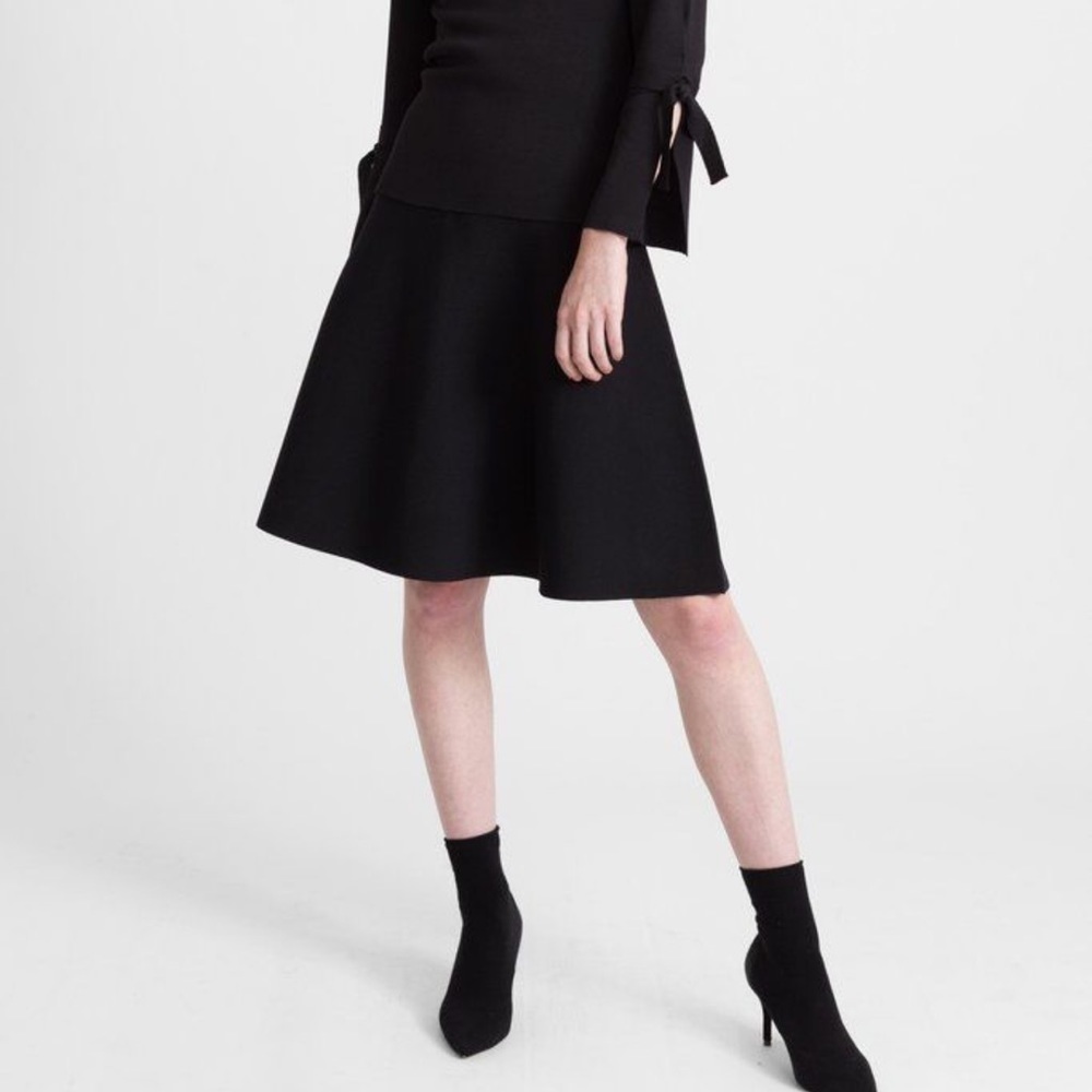 Modern Citizen Dawn Black High Waisted A-line Skirt Size S/M
